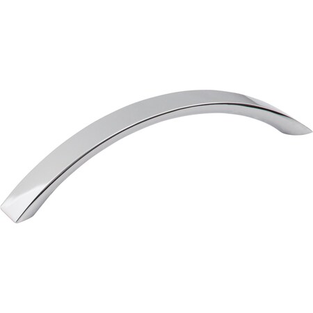 Elements 128 mm Center-to-Center Polished Chrome Arched Belfast Cabinet Pull 776-128PC